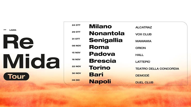 Halloween 2019 Mamamia Senigallia Lazza Re Mida Tour