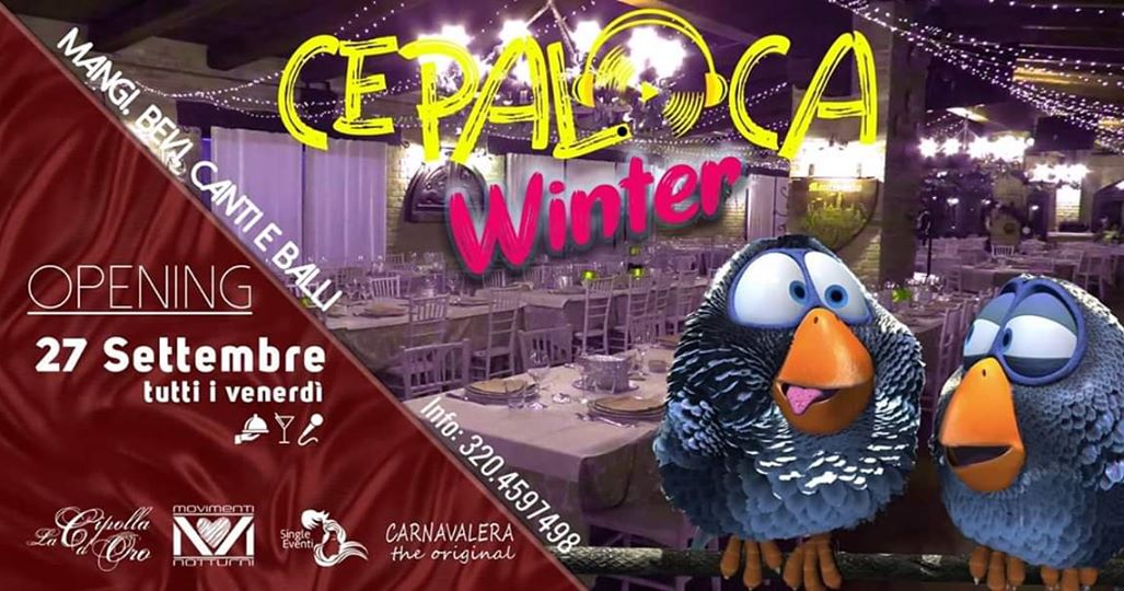 Inaugurazione Cepaloca Winter ristorante La Cipolla D'Oro