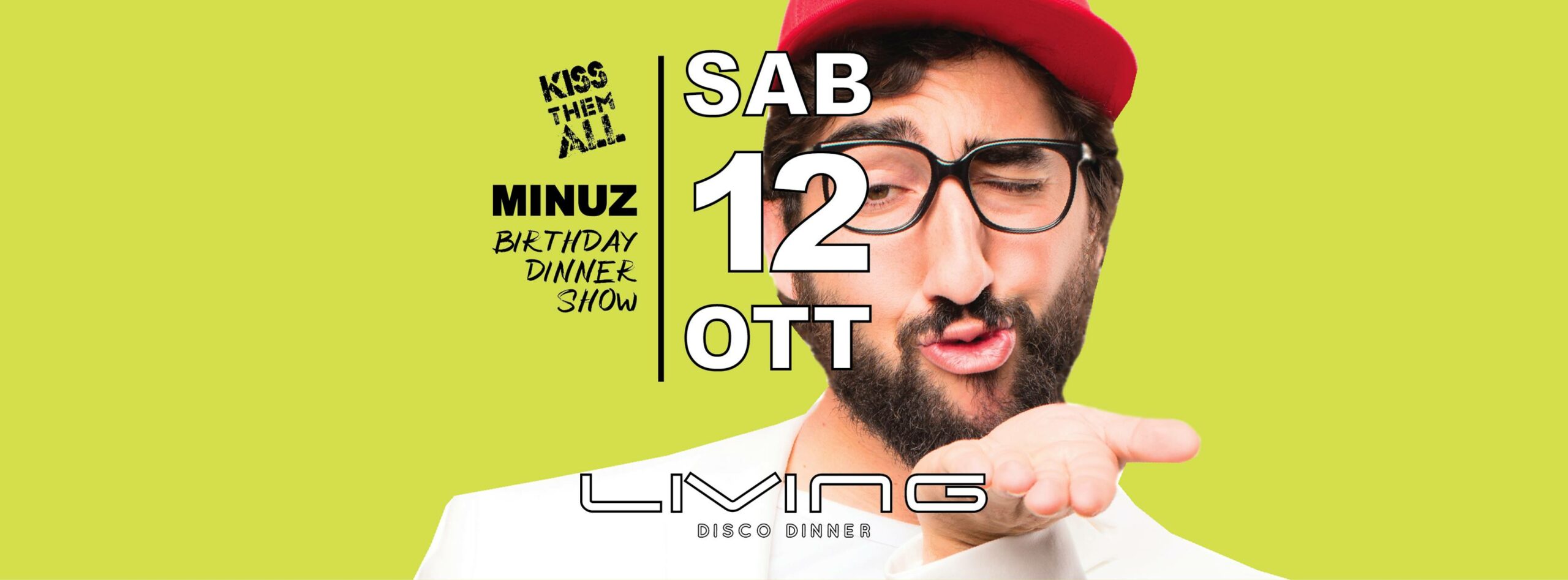 Minuz birthday dinner show Living Misano Adriatico