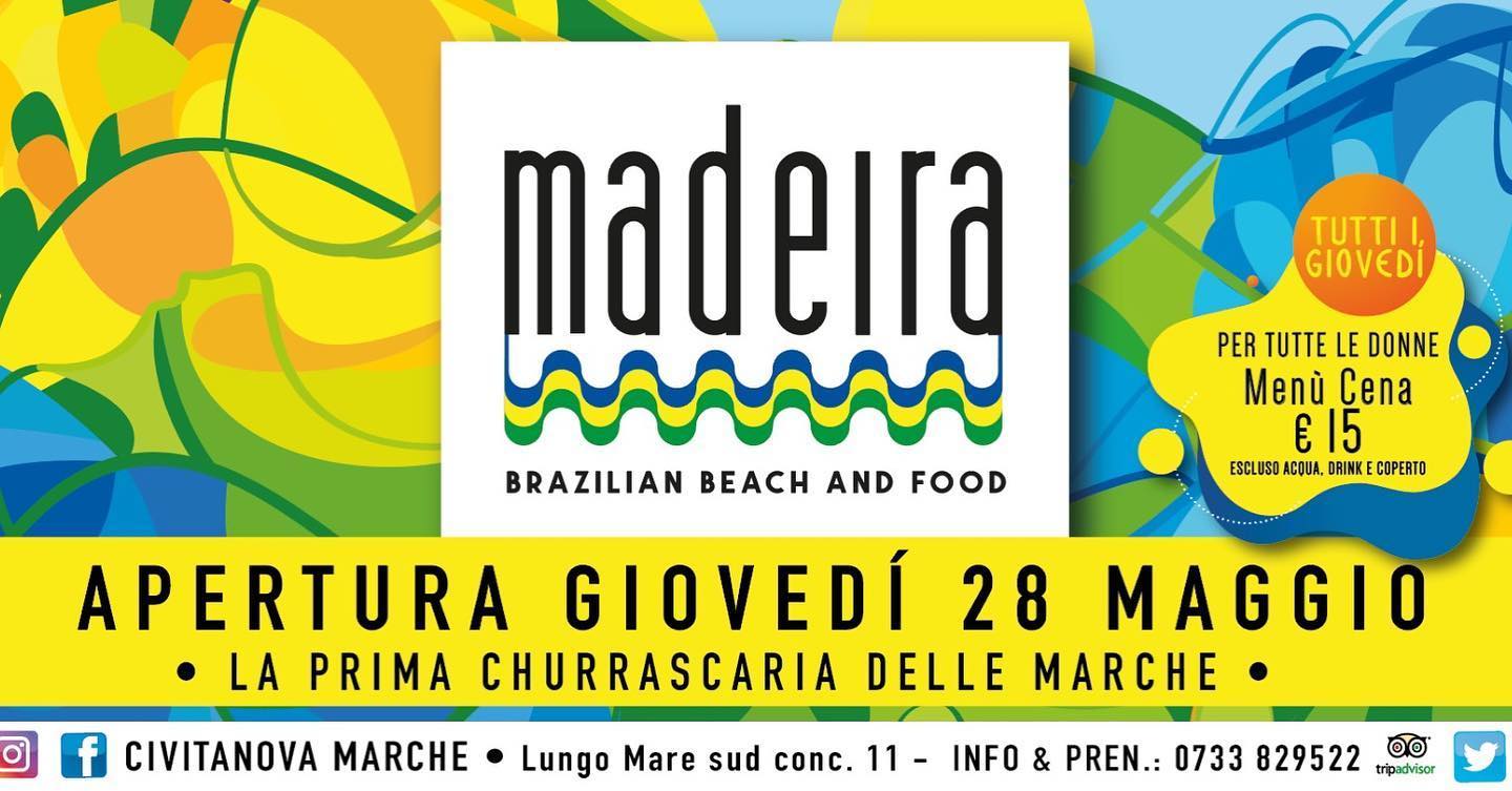 Inaugurazione Estate 2020 Madeira Ristorante Civitanova Marche