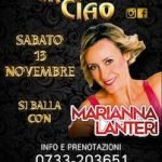 Marianna Lanteri al Ciao Ciao - Samanà - Minuit a Colbuccaro