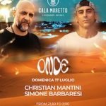 Cala Maretto Civitanova Marche, guest dj Cristian Mantini