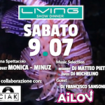 Francesco Sansone guest dj al Living disco dinner di Misano Adriatico