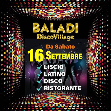 Apertura Baladì Disco Village