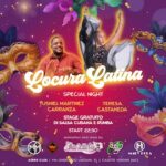 Locura Latina di Carnevale alla discoteca Azure di Pollenza