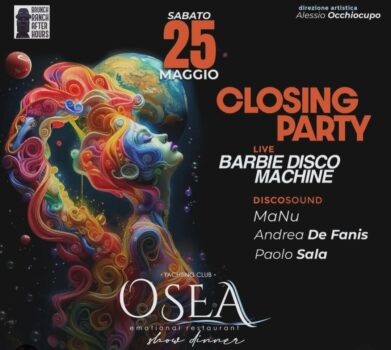 Closing party al ristorante Osea di Pescara e1716239644875