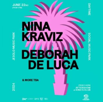 Nina Kraviz e Deborah De Luca presso Jesolo Music Park 2024