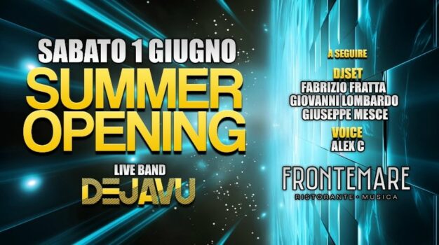 Opening summer al Frontemare di Rimini