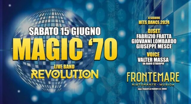 Magic 70 al Frontemare di Rimini e1717933521843