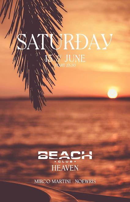 Saturday Heaven @ Beach Club Versilia