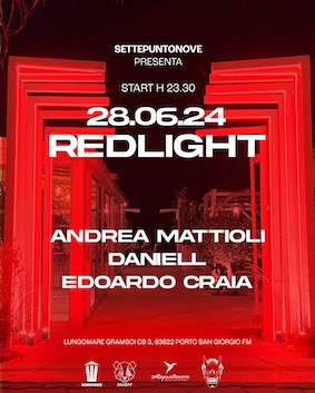 Settepuntonove Porto San Giorgio presenta Red light