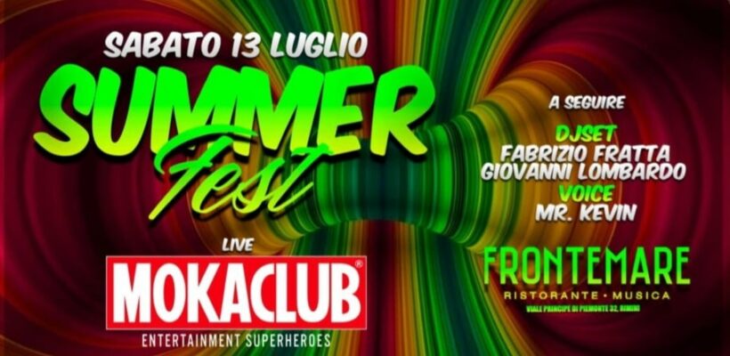 Summer fest al Frontemare di Rimini