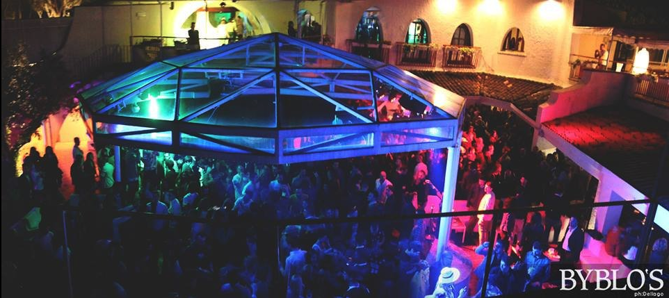 Discoteca Byblos Riccione, evento Villa Titilla