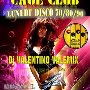 Il lunedì revival del Cage Disco Club