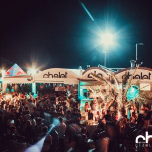 Chalet Del Mar, dj Ciuffo, voice & violin Marco Lanzetta