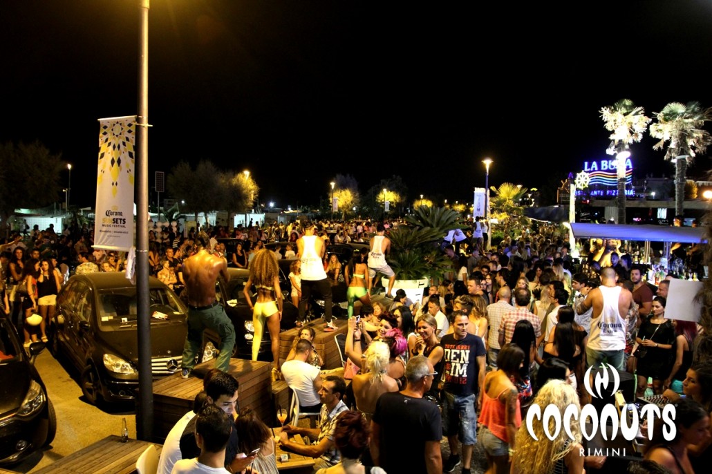 Coconuts Club Rimini, partnership Friends Eventi & Grancaribe