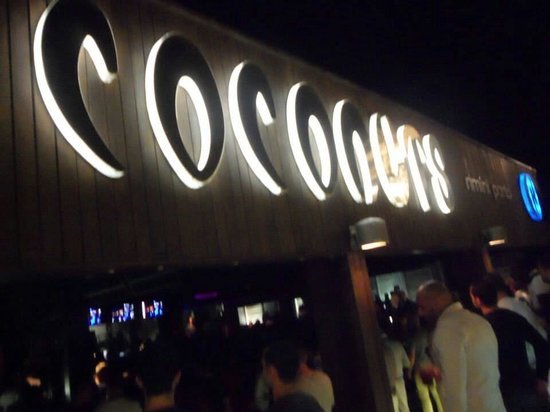 Inaugurazione del mercoledì Tobeglam per la discoteca Coconuts di Rimini