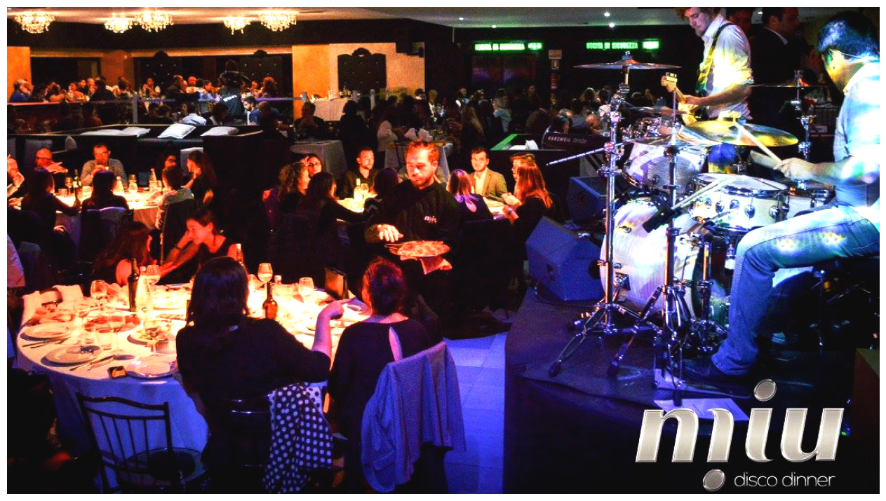 Miu disco dinner di Marotta, The Saturday Night Celebration