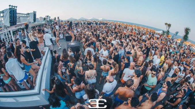 Papeete Beach di Milano Marittima, la domenica post Ferragosto