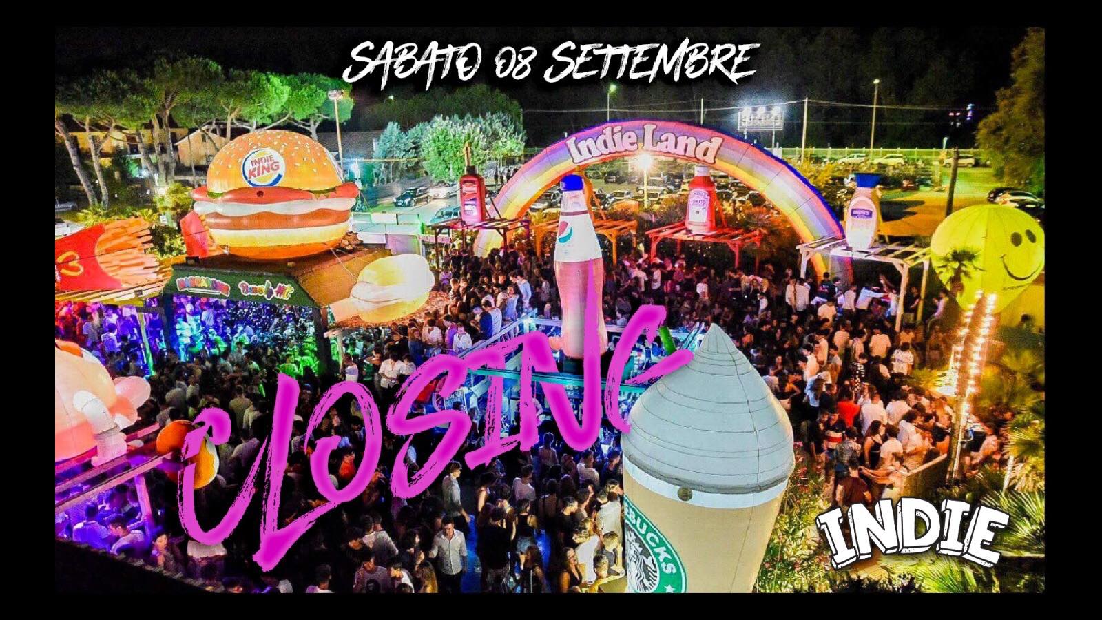 Indie Club Cervia - Closing Party Summer 2018