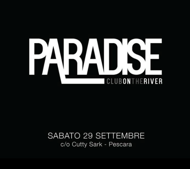 Inaugurazione sabato house Cutty Sark Pescara