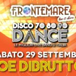 Joe Dibrutto in concerto Frontemare Rimini