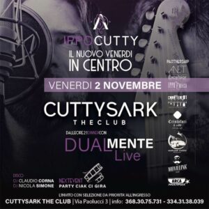 Dualmente live Cutty Sark Pescara