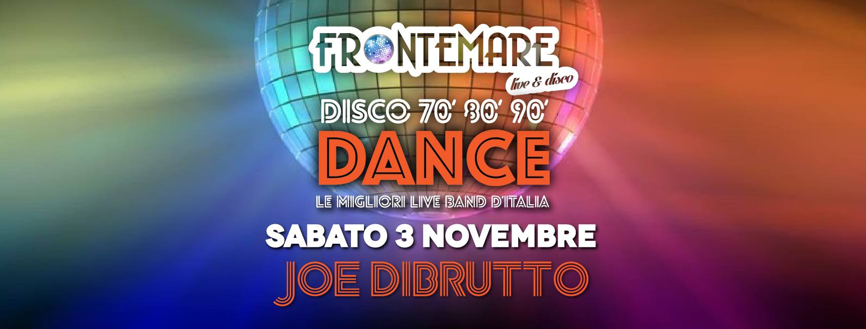 Live Concert Joe Dibrutto Frontemare Dinner Club