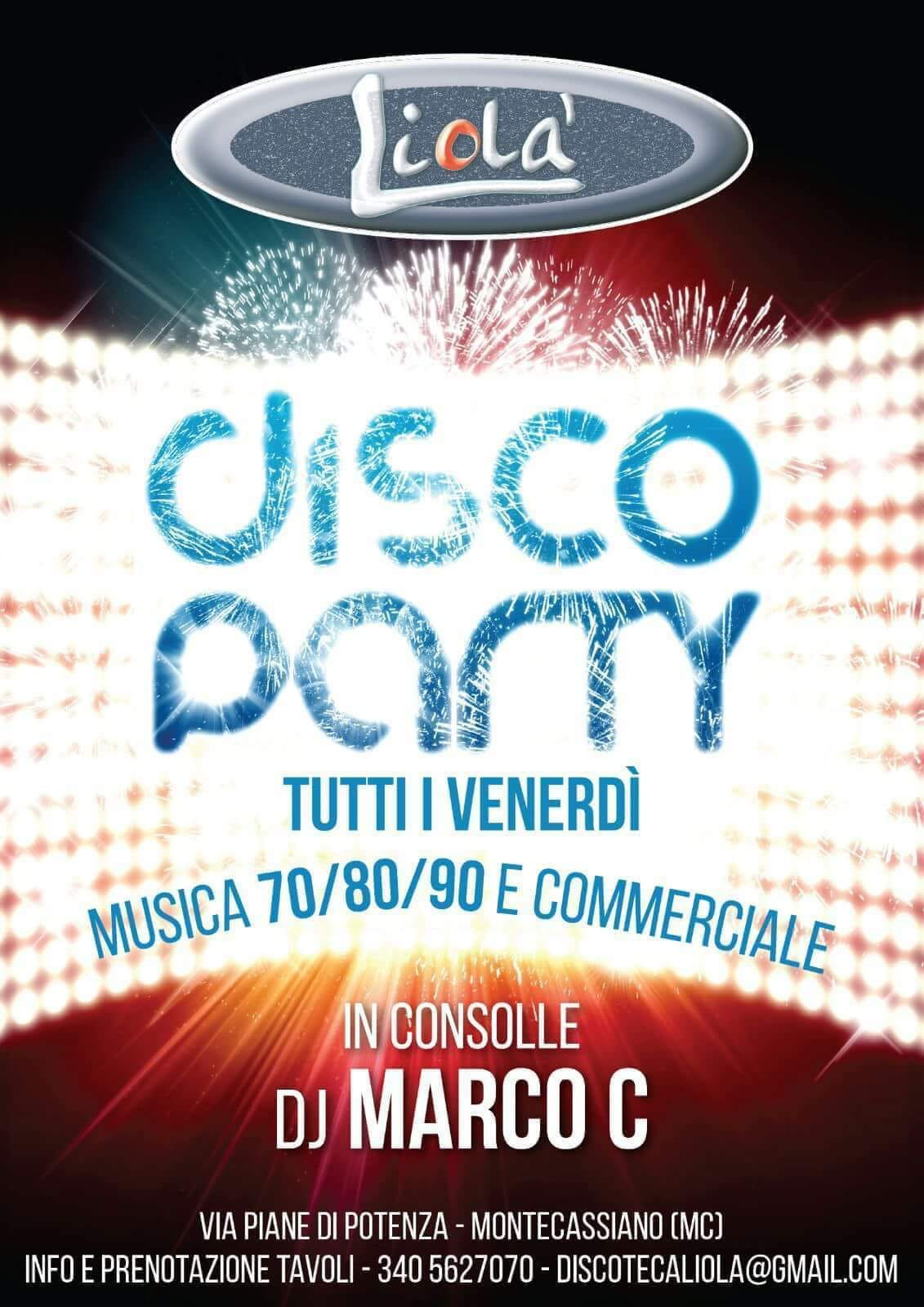 Primo evento di ottobre Liolà Montecassiano