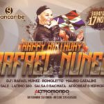 Happy Birthday Rafael Nunez discoteca Altromondo Rimini