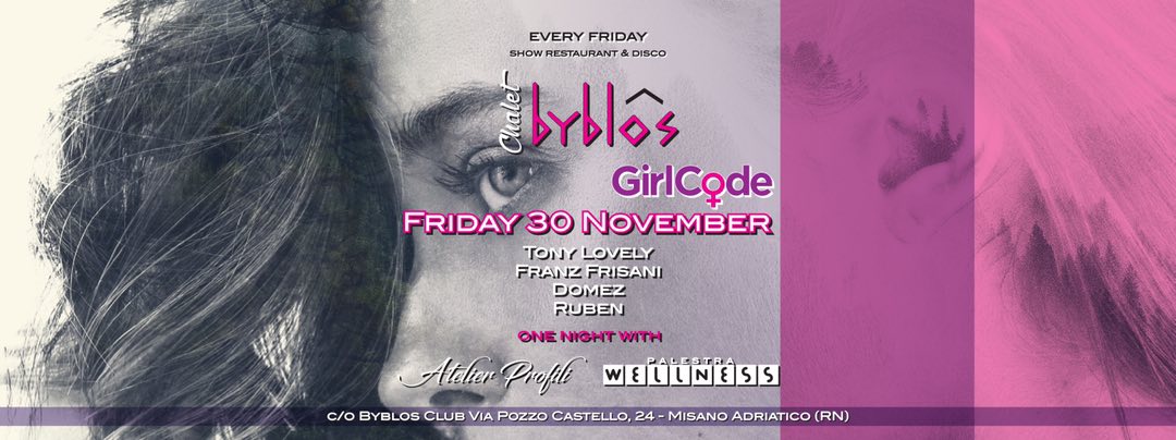 Girl Code Byblos Club Misano Adriatico