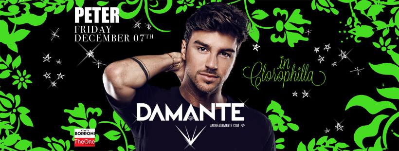 Andrea Damante guest dj Peter Pan Club Riccione