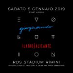 Giorgio Moroder e Ilario Alicante 105 Stadium Rimini