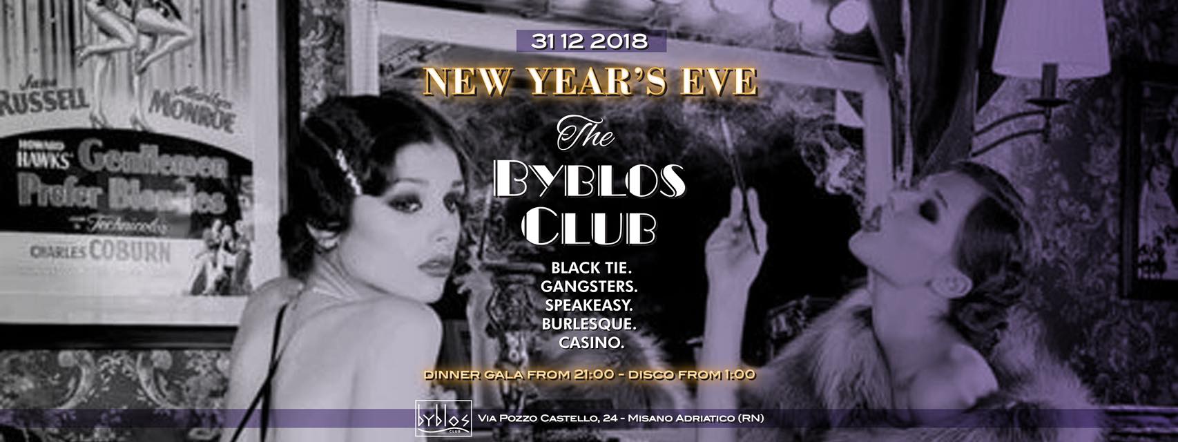 Capodanno 2019 Byblos Club Riccione