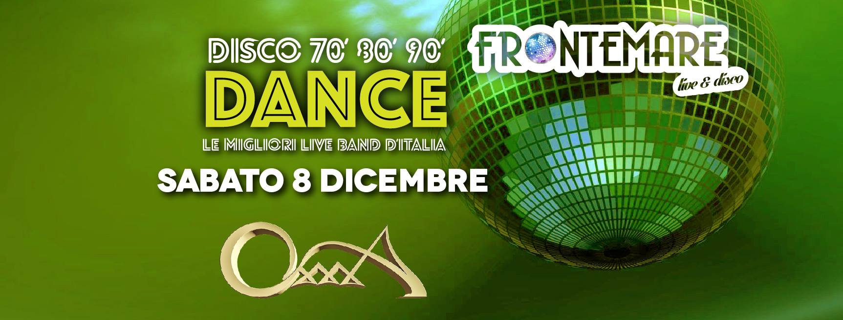 Oxxxa Frontemare live e disco Rimini