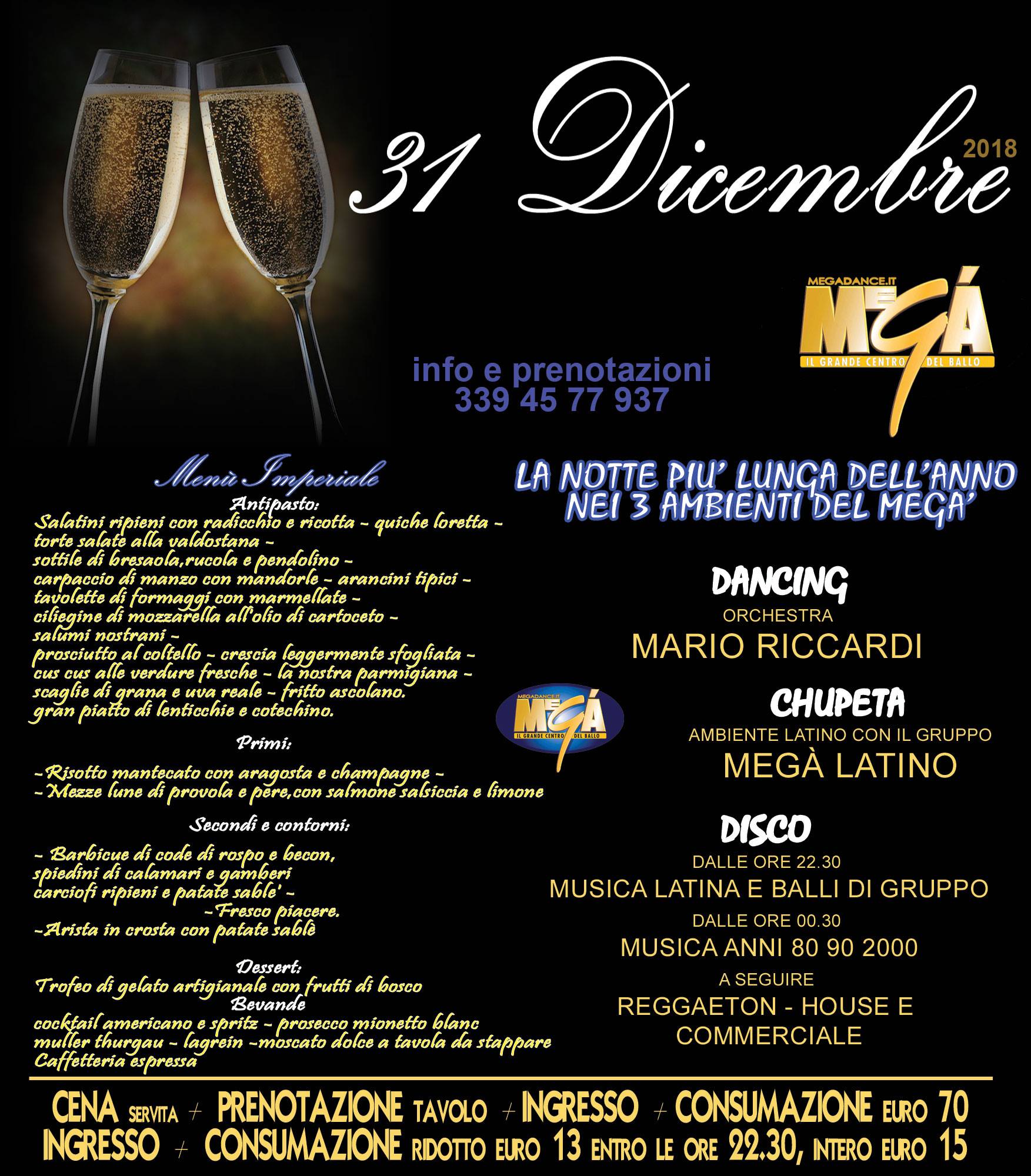 Capodanno 2019 Megà Senigallia