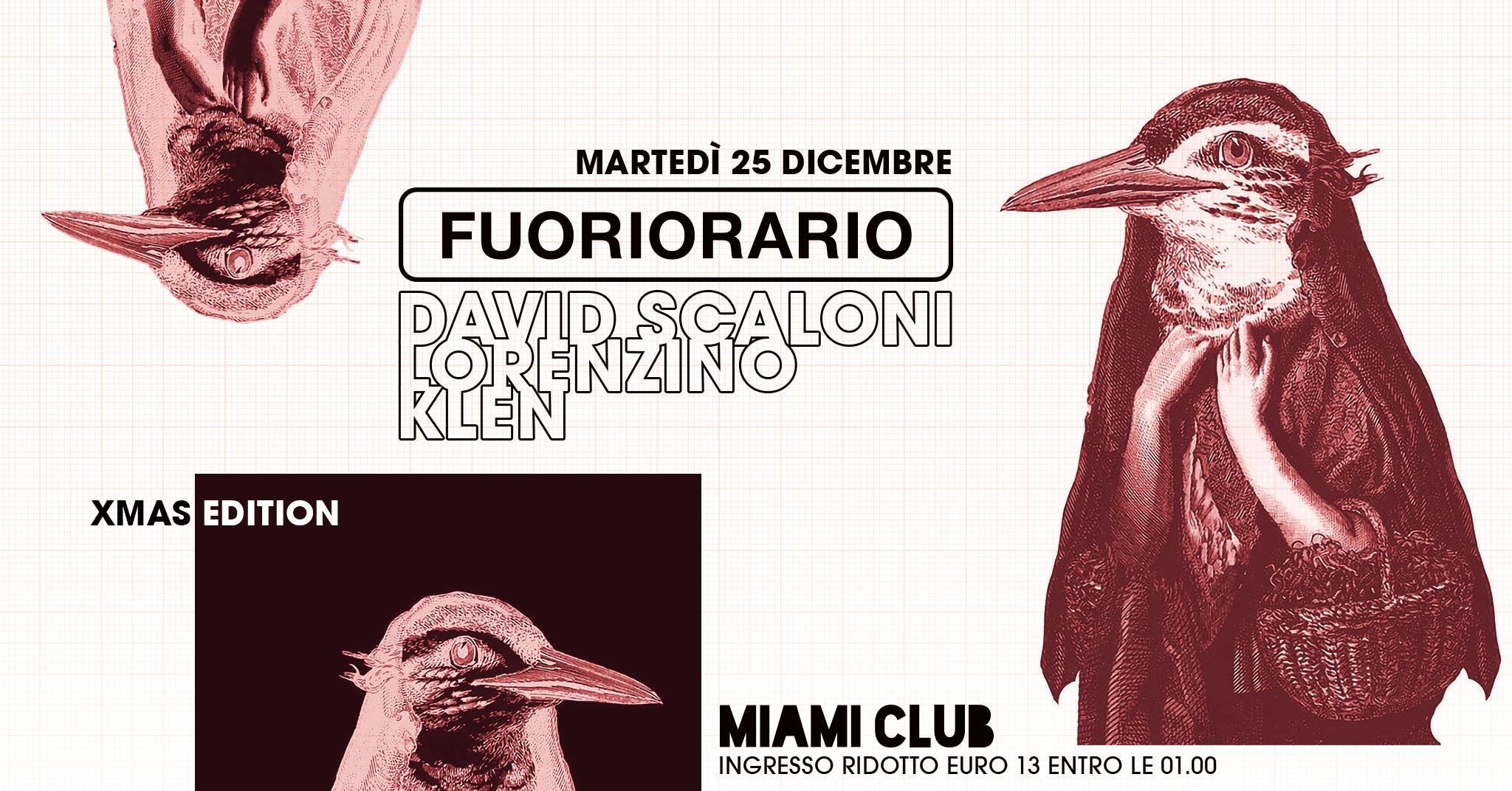 Fuoriorario di Natale Discoteca Miami Monsano