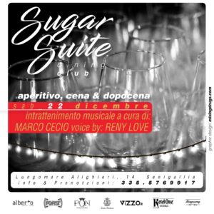 Marco Il Cecio dj Sugar Suite Senigallia