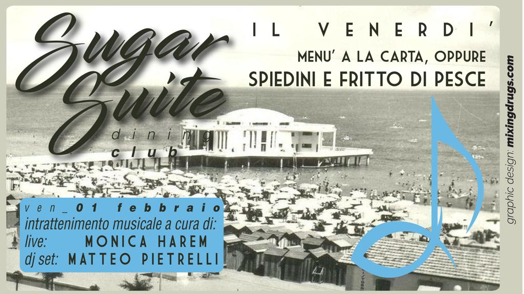 La cena di pesce Sugar Senigallia