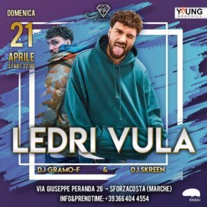 Pasqua con Ledri Vula Babau Club Sforzacosta Macerata