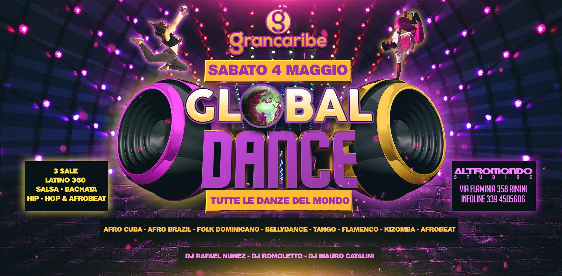 Global Dance discoteca Altromondo Rimini