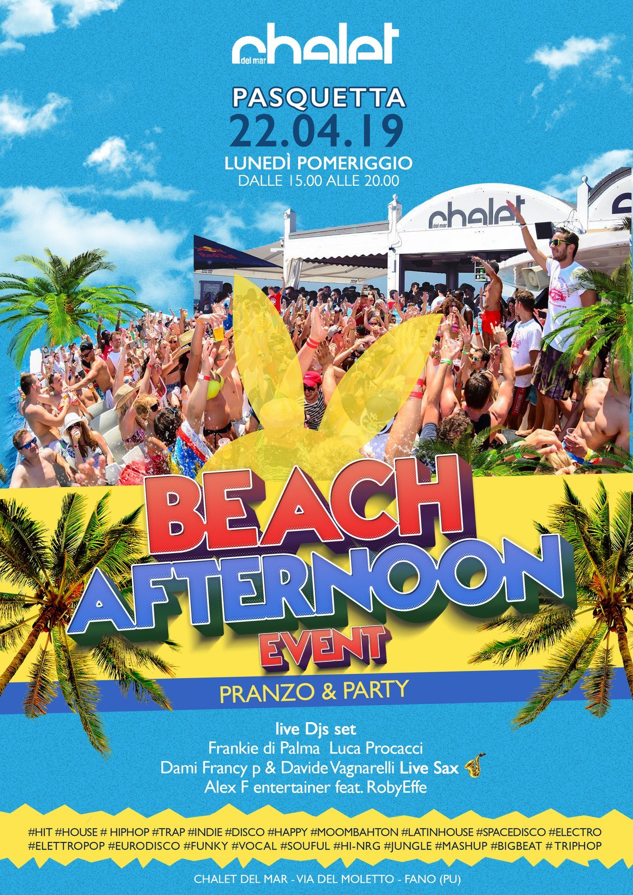 Beach Afternoon Event Chalet Del Mar Fano