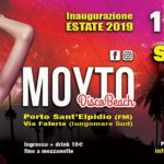 Inaugurazione Sabato Moyto Disco Beach