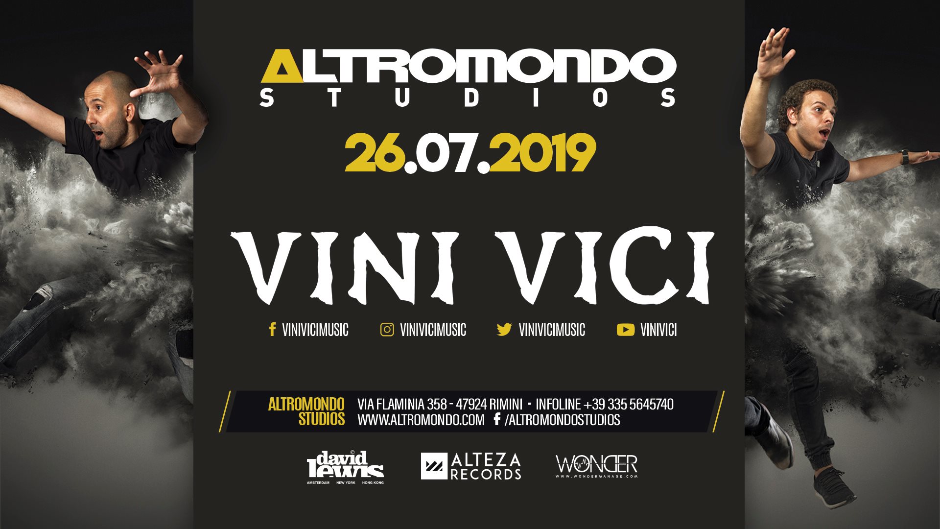 Vini Vici Discoteca Altromondo Studios Rimini