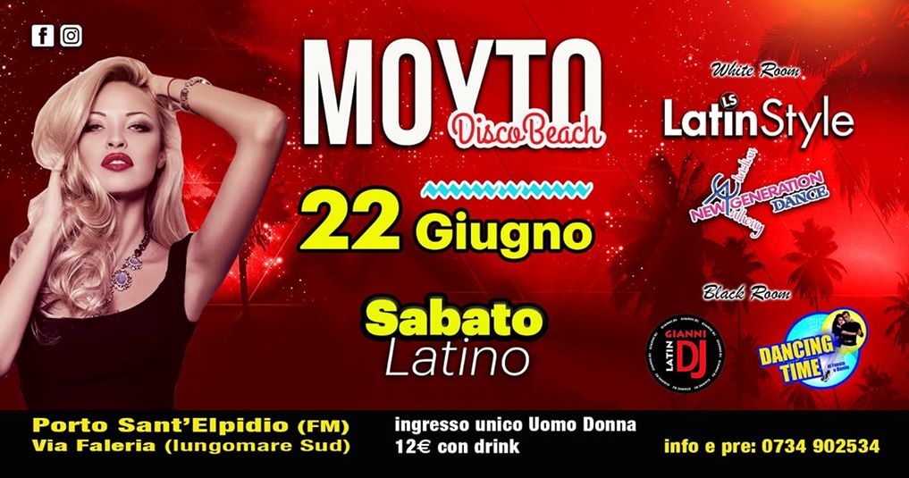 Gianni Talamonti e Maurizio Leoni djs Moyto Disco Beach