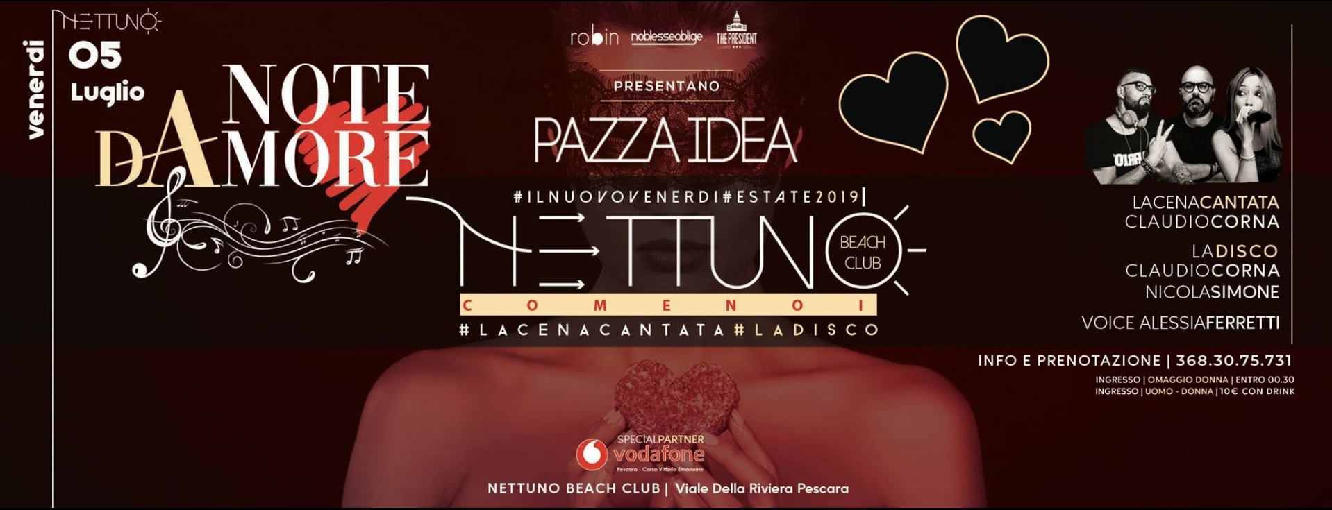 Note Damore Nettuno Beach Club Pescara