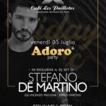 Stefano De Martino dj set Cafè Les Paillotes Pescara