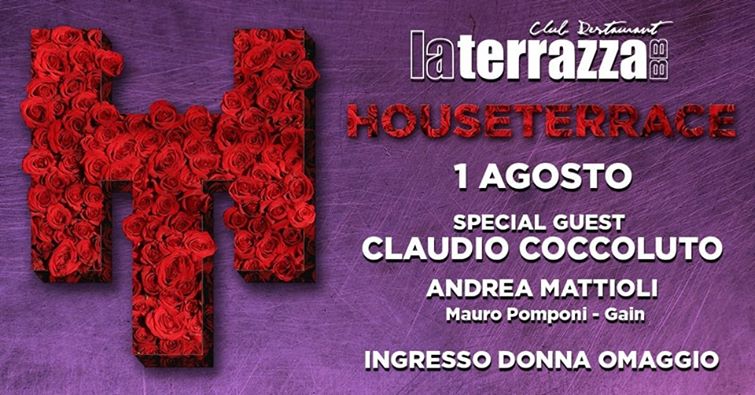 Claudio Coccoluto guest dj La Terrazza San Benedetto del Tronto