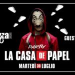 Party la casa di papel La Terrazza Club