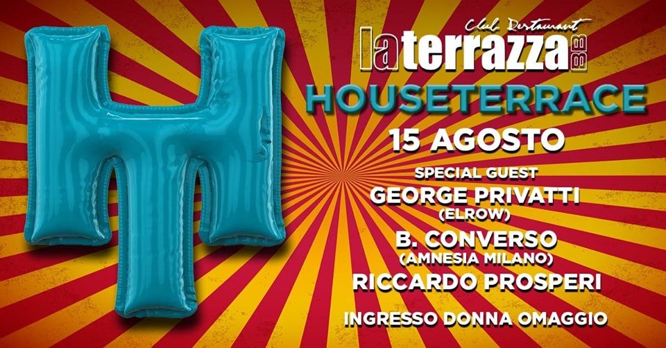 George Privatti Elrow La Terrazza BB San Benedetto del Tronto